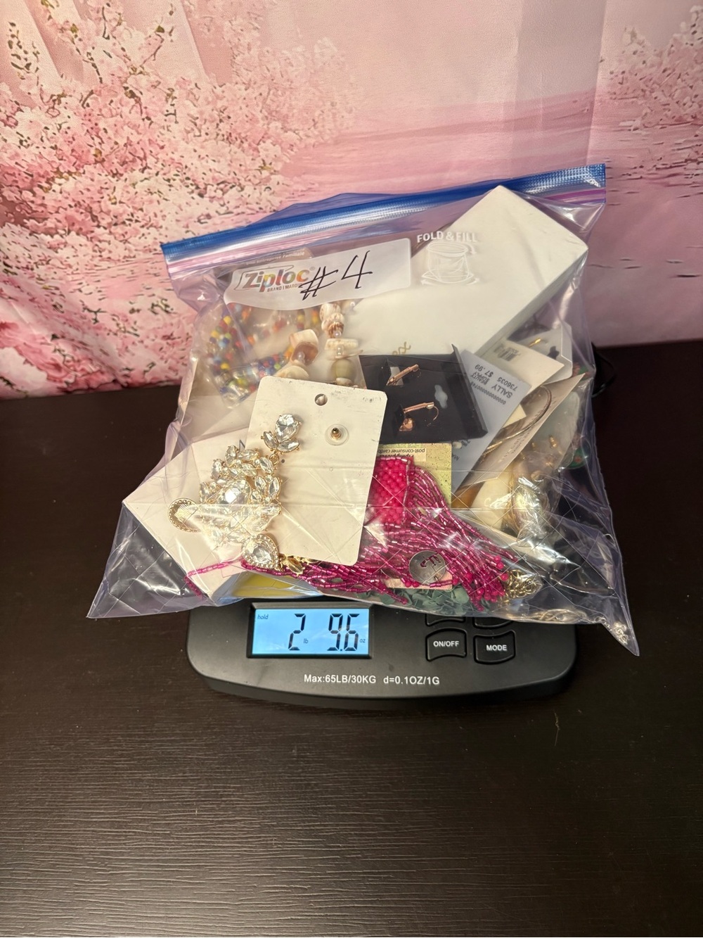 Mixed jewelry lot #4 gold and silver tones. Assorted costume items some new/PO